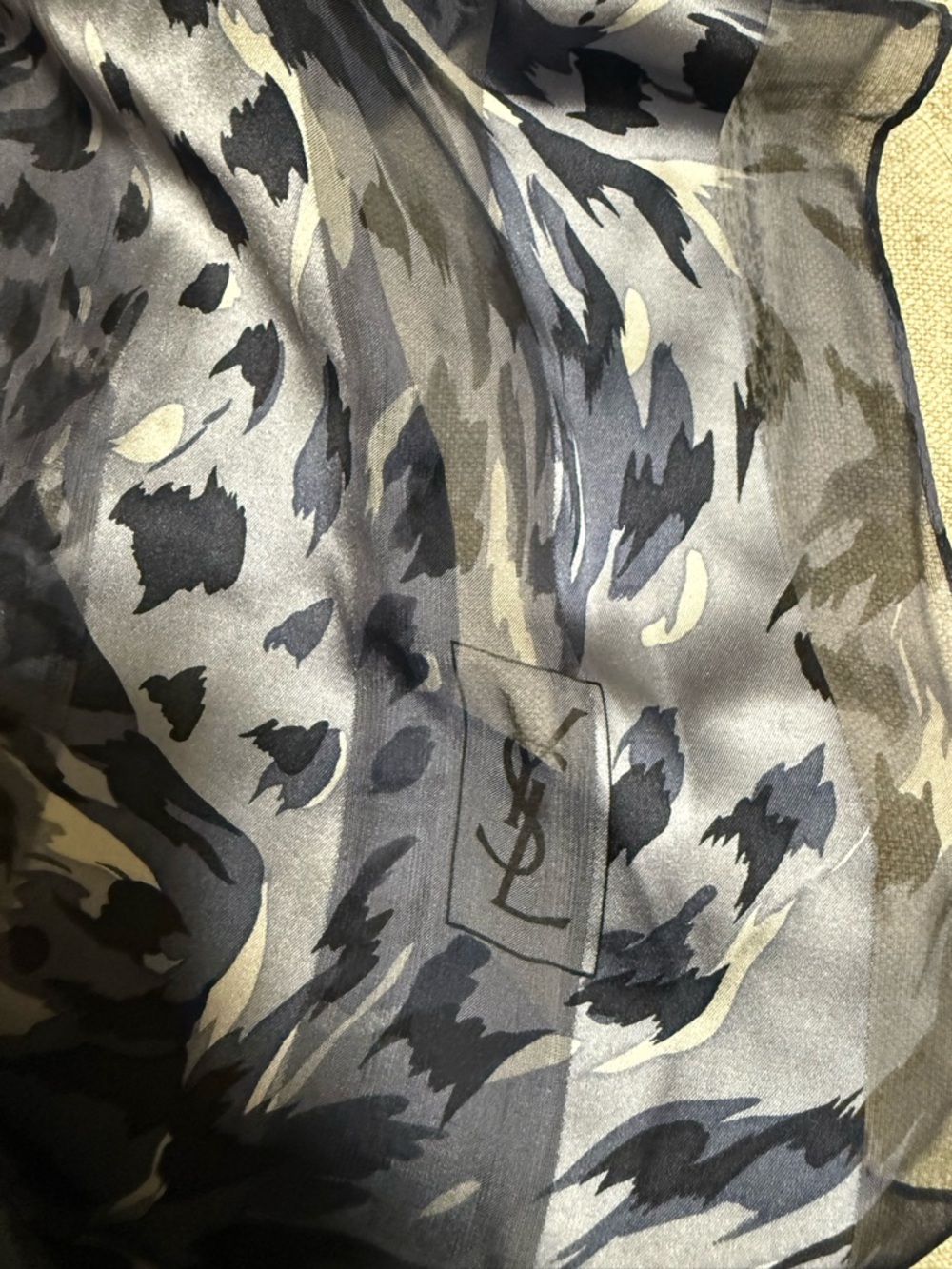 YSL scarf